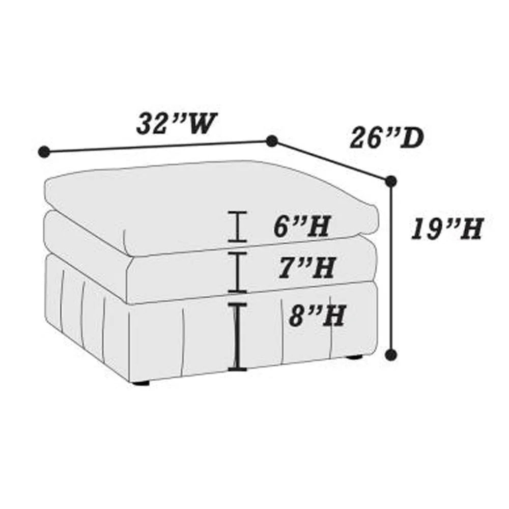 Plush Modular Sectional Sofa T706