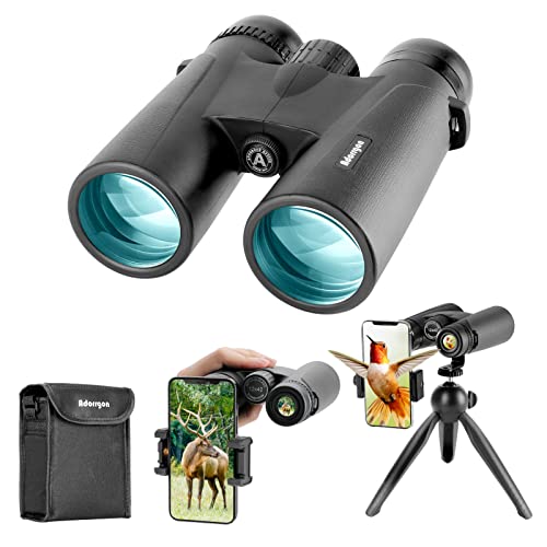12x42 HD Binoculars with Phone Adapter and Tripod Q772614
