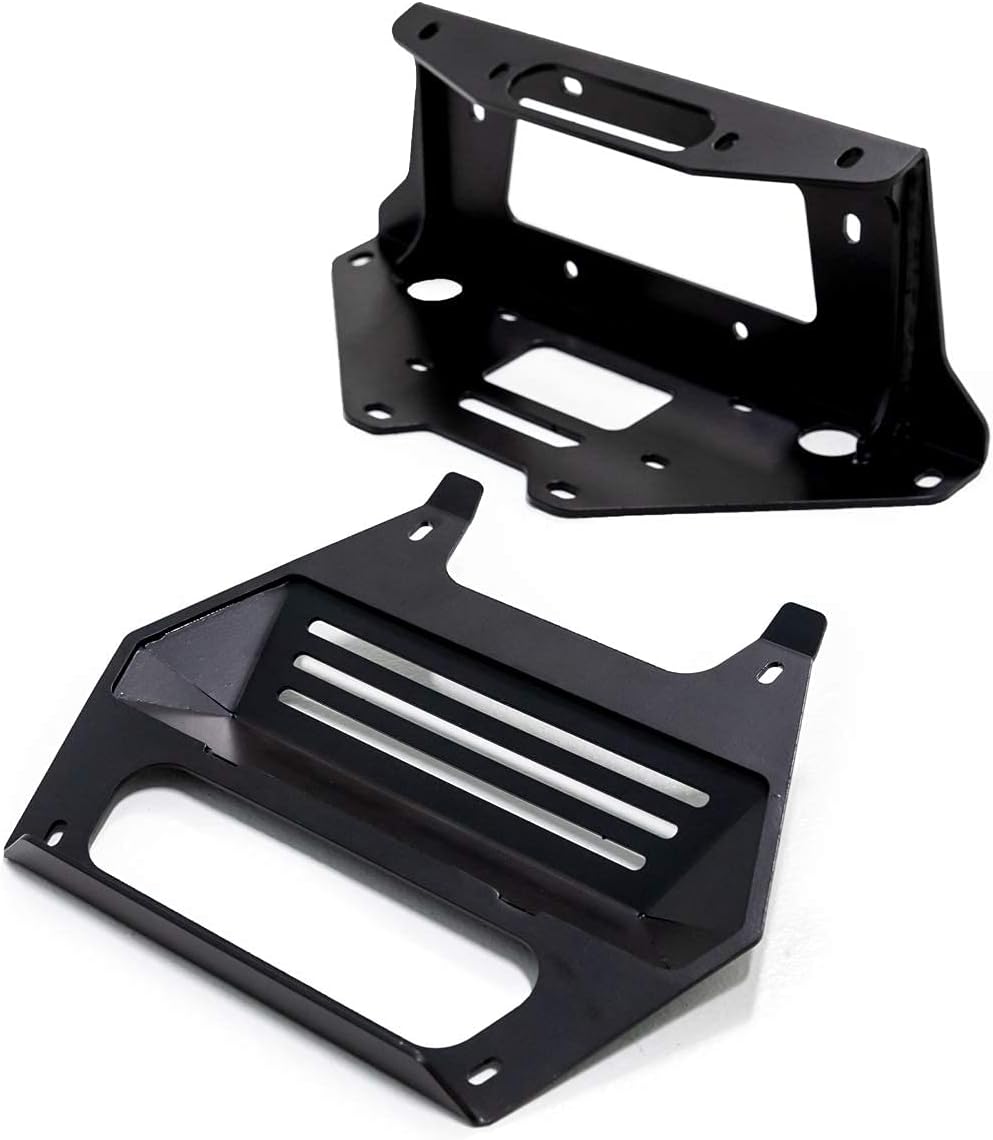 Black Ops 6000 lb Winch with Winch Mounting Plate A636