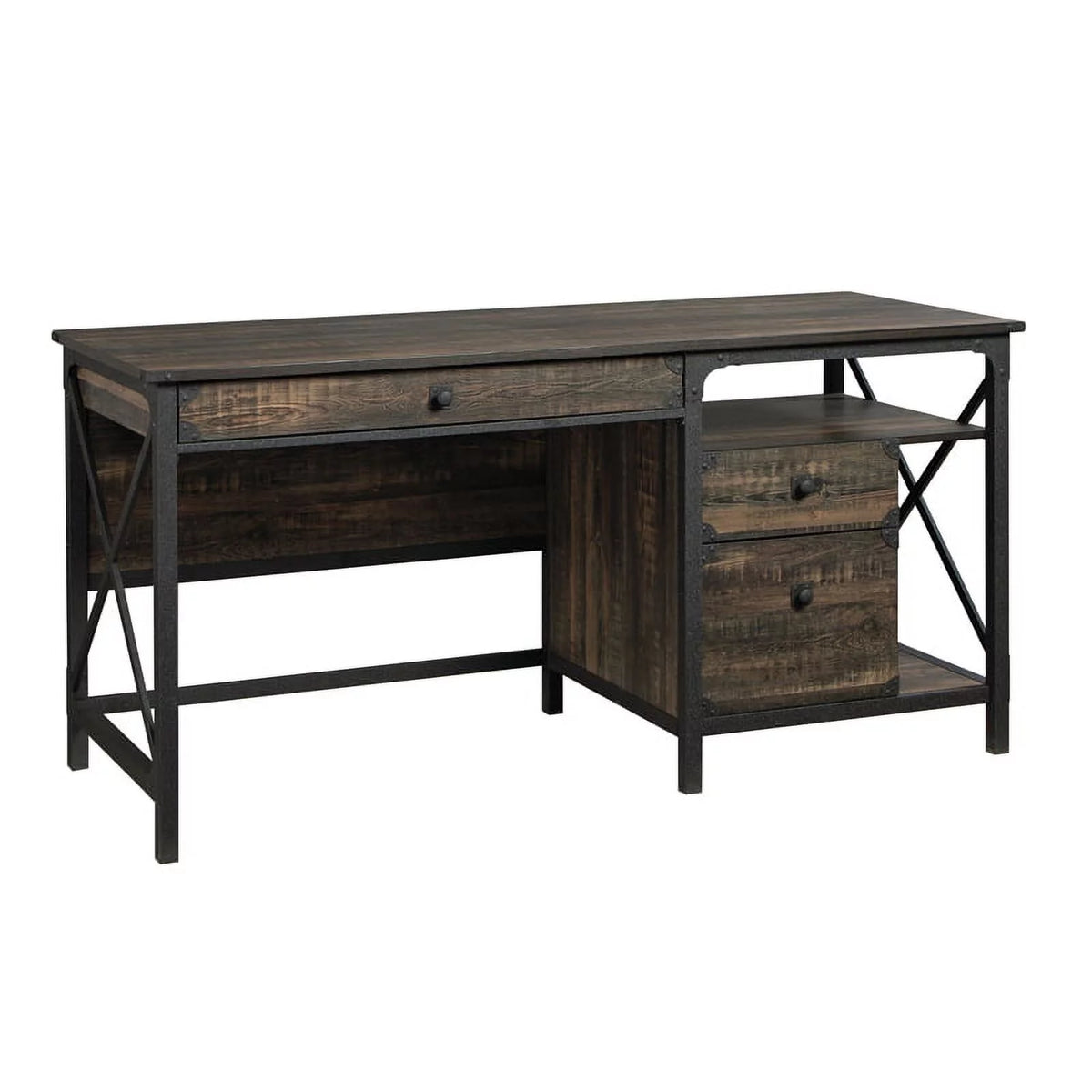 Computer Desk & Computer Hutch H69064
