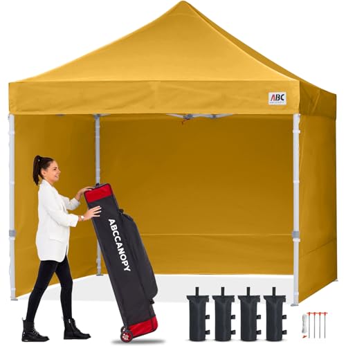 White 10x10 Pop Up Canopy Tent with Sidewalls P652