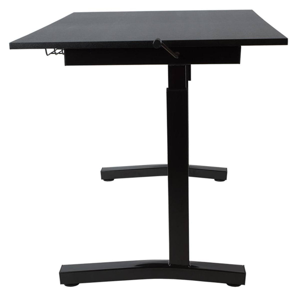 Adjustable Height Standing Desk, Black P340745