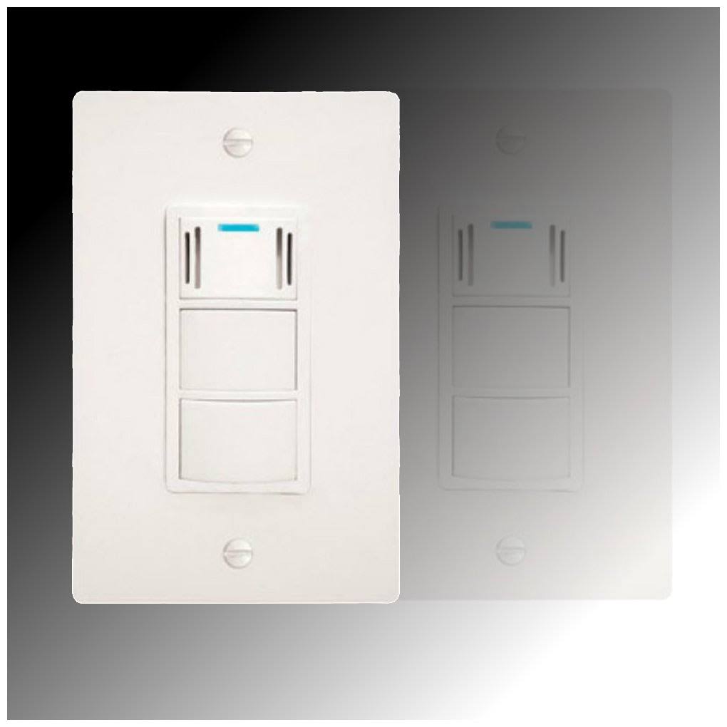 White Bath Fan Control Q7577