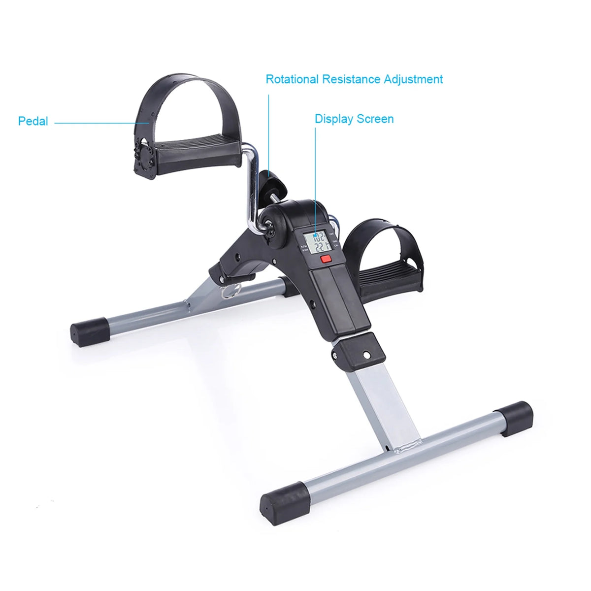 Folding Mini Pedal Exerciser, Holds 240 lbs S47193