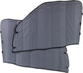 Charcoal Gray Insulated Blackout Front Door Covers (Pair) F281528