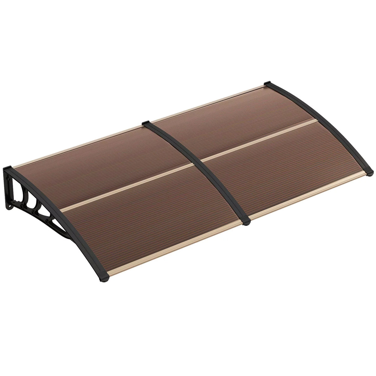 80'' x 40'' Coffee Patio Awning Canopy W813
