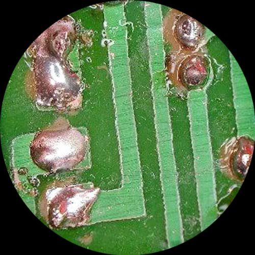 Trinocular Zoom Stereo Microscope with 54 LED Light R461