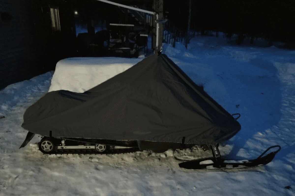 200 Denier All Black Snowmobile Cover M380