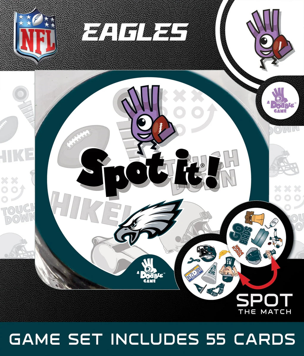 Officially Licensed NFL Philadelphia Eagles Spot It Game A653409