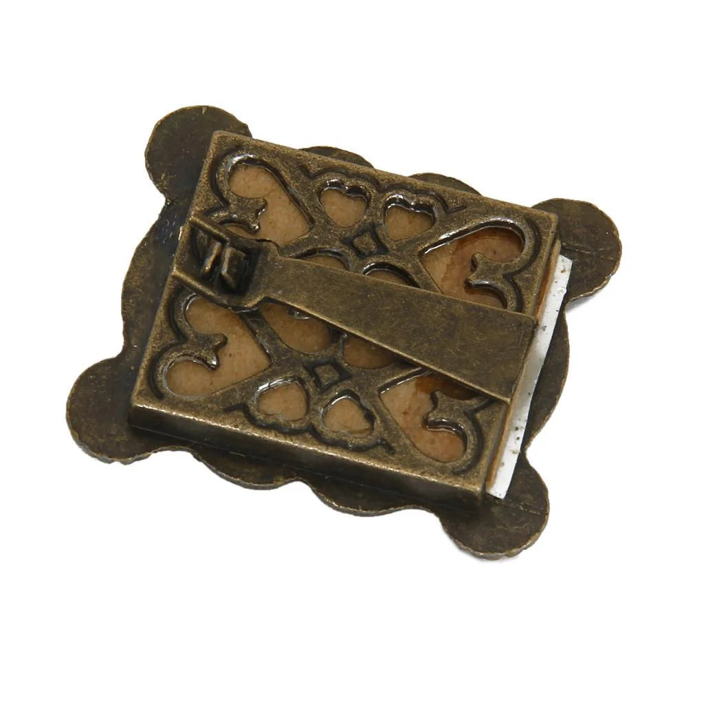 12th Dollhouse Miniature Metal Photo Frame 3x3.7cm W534