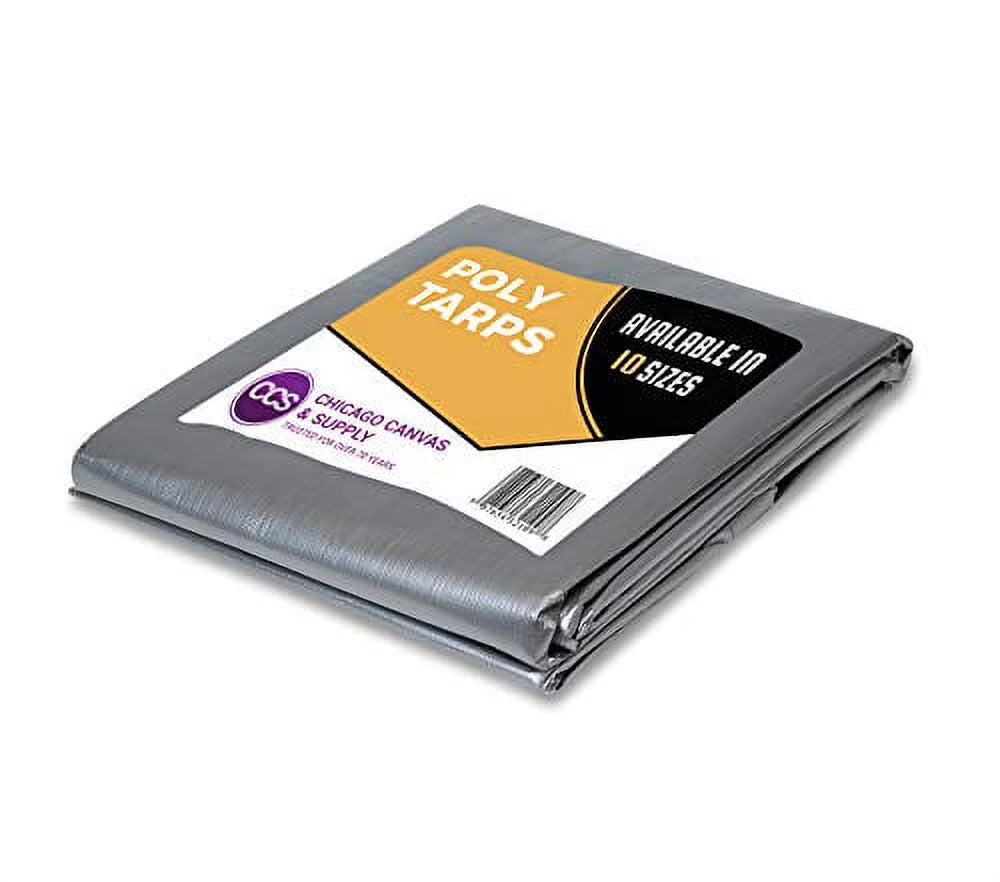 Heavy Duty Silver Poly Tarp Q514519