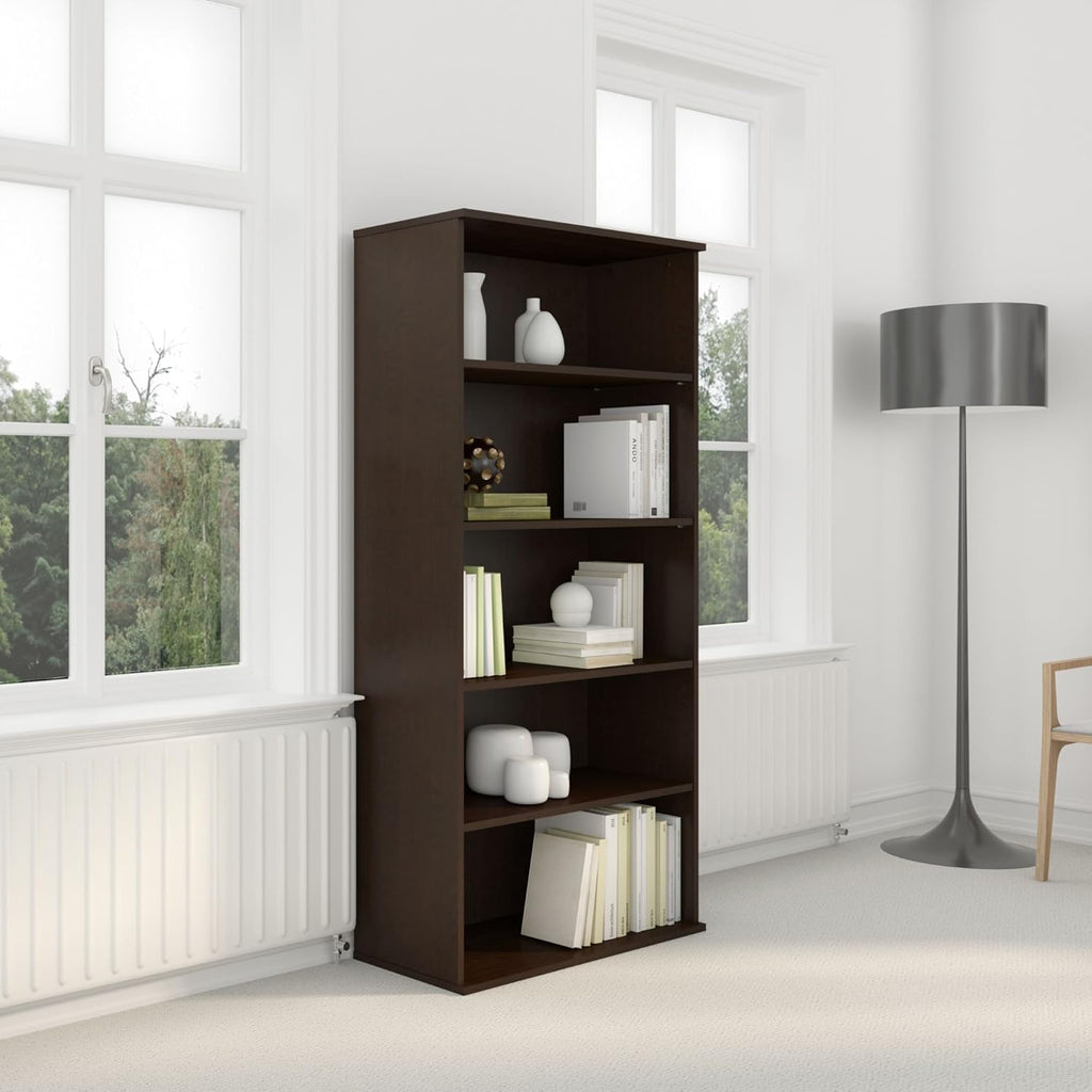 Natural Maple 5 Shelf Bookcase L41250