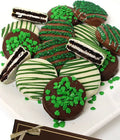 St. Patrick's Day Belgian Chocolate Covered Oreos 12 Pieces R43646