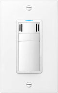 White Bath Fan Control Q7577