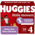 Size 4 Baby Diapers 58 Ct O44275