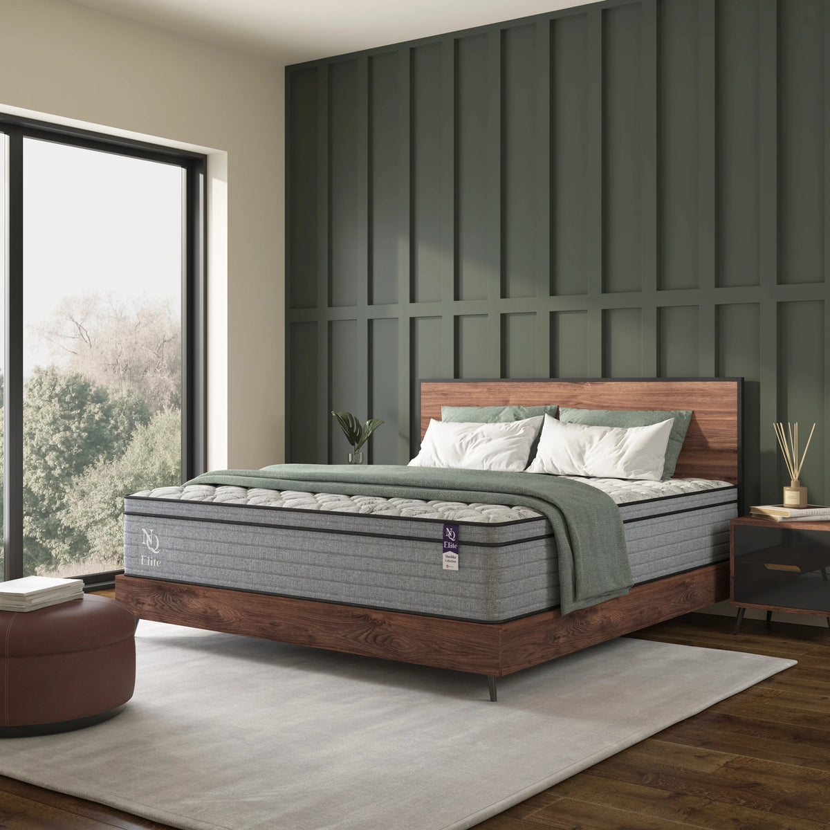 Queen Size Hybrid Memory Foam Pocket Spring Mattress W68699