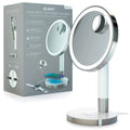 9" LED Vanity Mirror with Qi Wireless Charging H4674