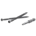 Zinc Composite Deck Screws 1050 per Box F9186