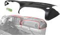 Black Dash Cover for Dodge Ram 1500 2500 3500 1998-2002 C7258