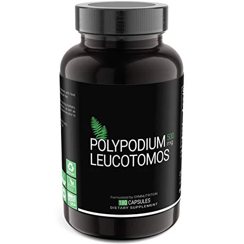 Polypodium Leucotomos Plant Capsules 180 Count O2760