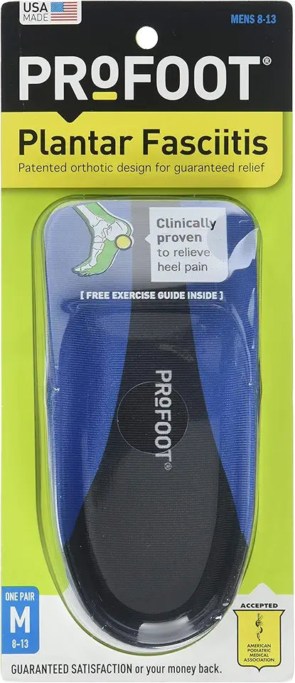 Plantar Fasciitis Mens 1 Pair 2 Pack O366