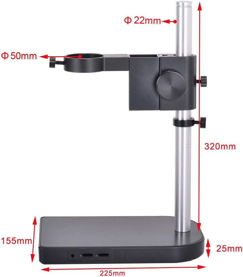 14MP Industrial Digital Microscope Camera with 180X C-Mount Lens and 8 HD LCD Monitor I821053