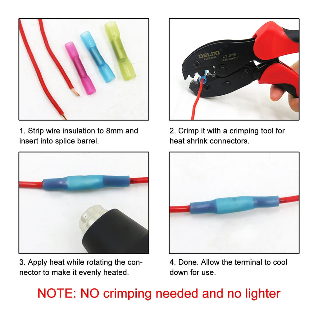 Heat Shrink Butt Connector Waterproof U41819