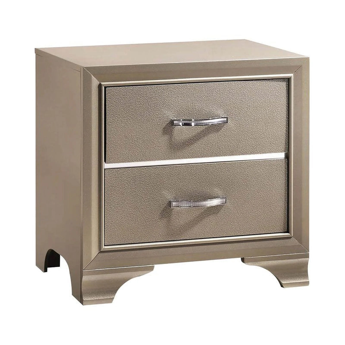 Metallic Champagne Bedroom Set I1908