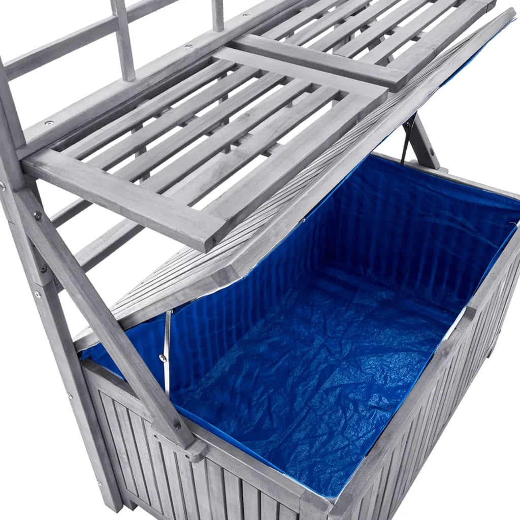 Storage Box Solid Acacia Wood P584