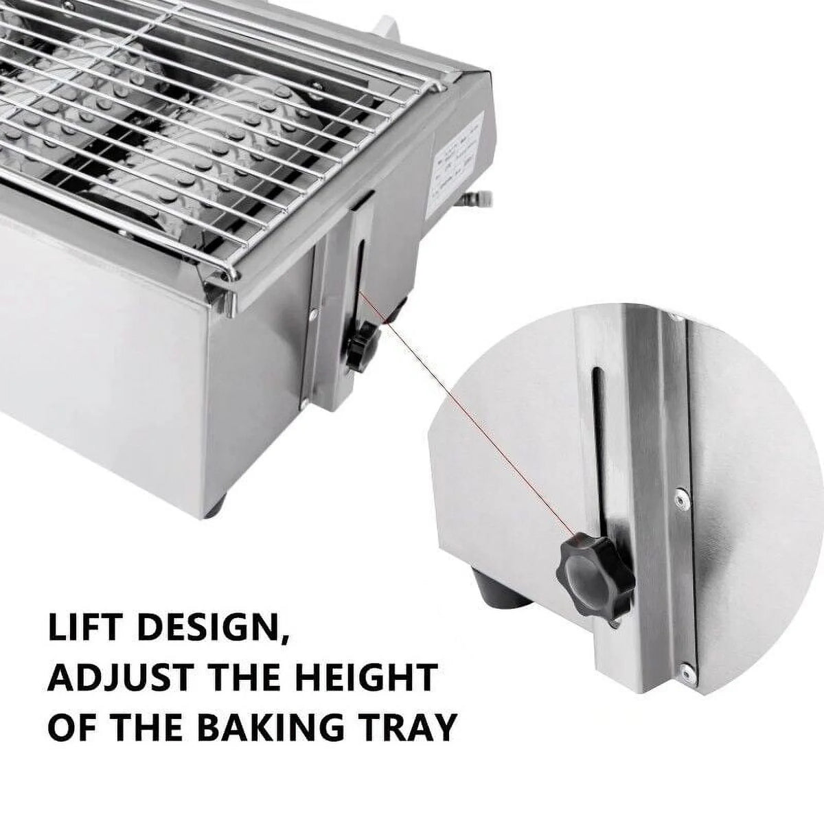 Stainless Steel 4 Burners Gas BBQ Grill P866127