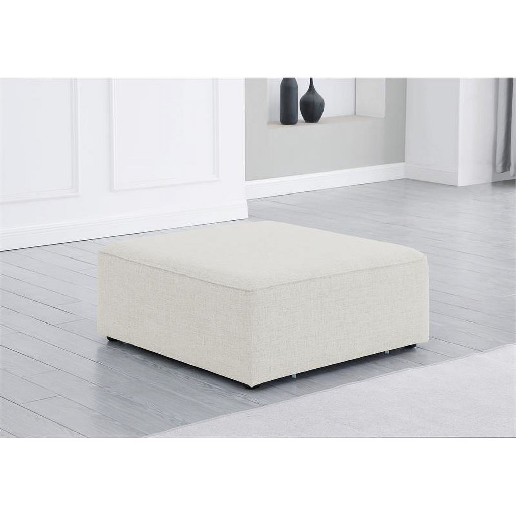 Cream Linen Modular Component U3264