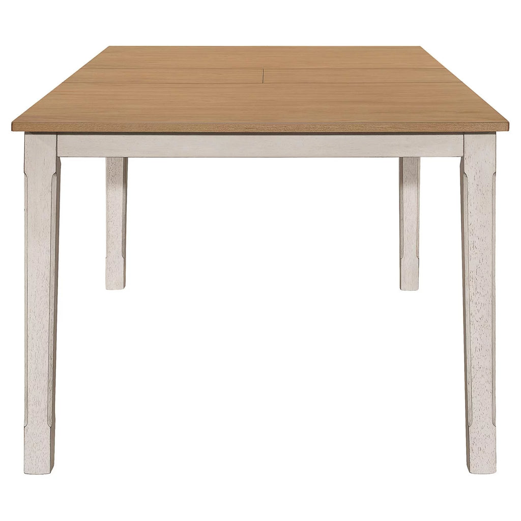 Rectangular Dining Table with Butterfly Leaf S31145