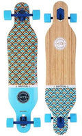 Multicolor Bamboo Longboard A3755