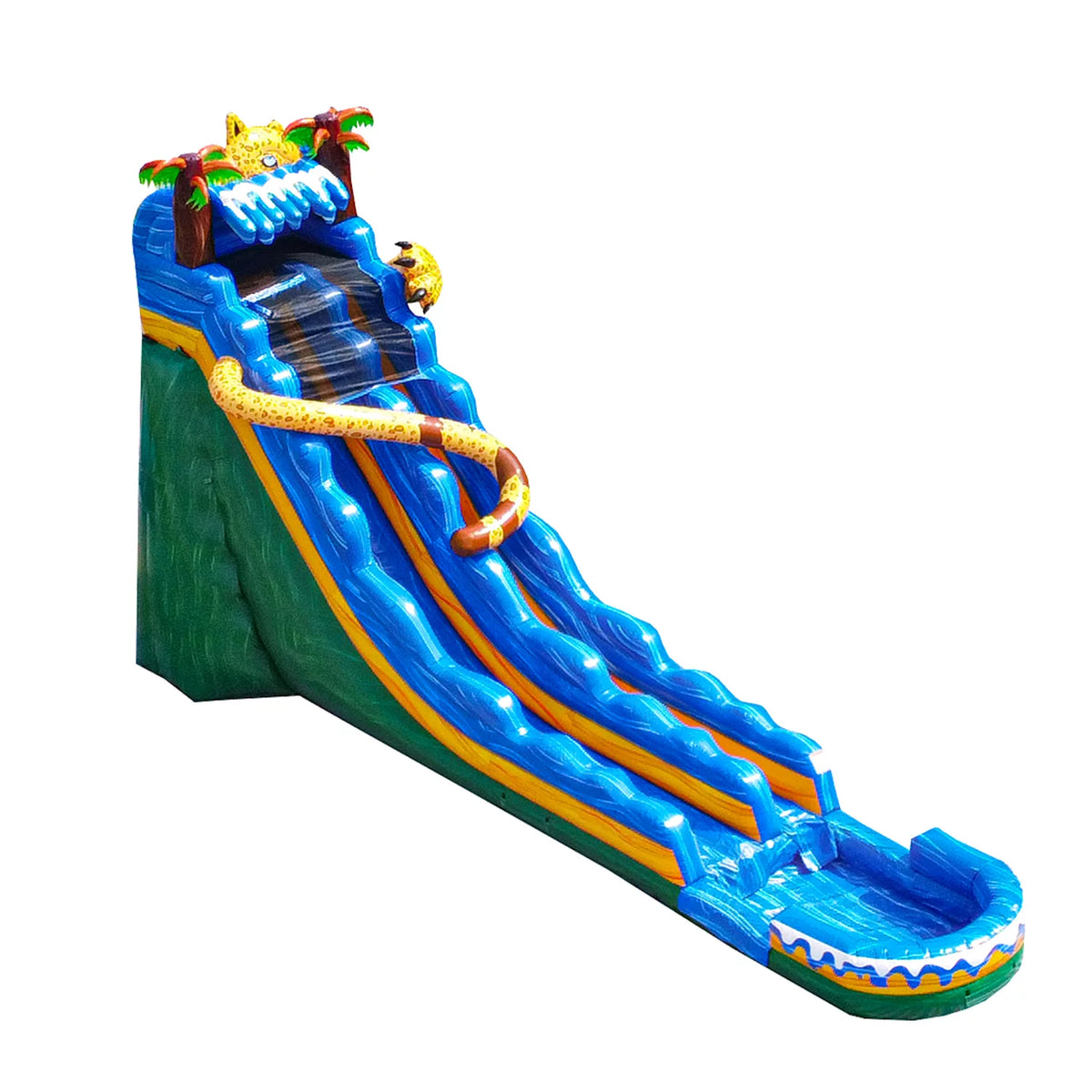 Commercial Grade Inflatable Water Slide with Splash Pool Q4723