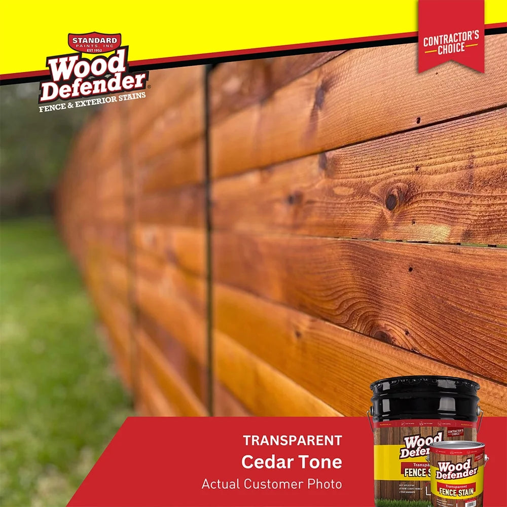 Transparent Fence Stain gallon J334068