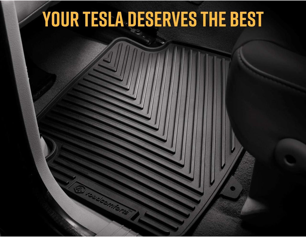 Cargo/Trunk Mat Black Heavy Duty Pack of 2 O925