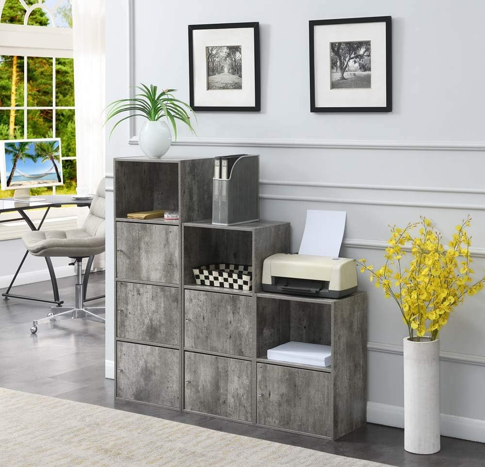3 Door Faux Birch Cabinet I12734