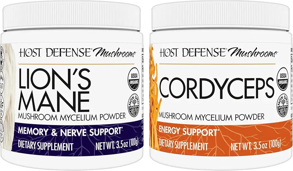 Lion's Mane & Cordyceps Powder 3.5 oz I709