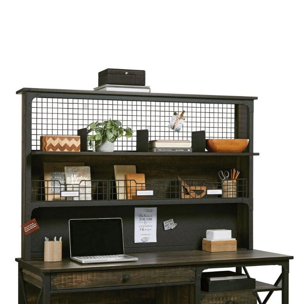 Computer Desk & Computer Hutch H69064