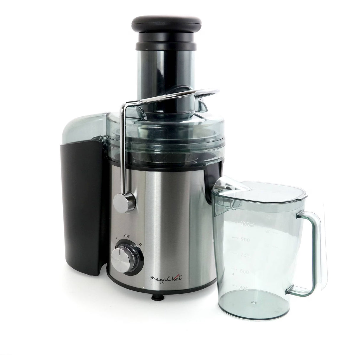 Silver Wide Mouth Juice Extractor D997