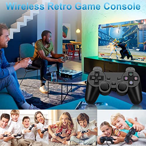 Wireless Retro Game Console Stick with 2 Pack 2.4G Wireless Controllers D257556