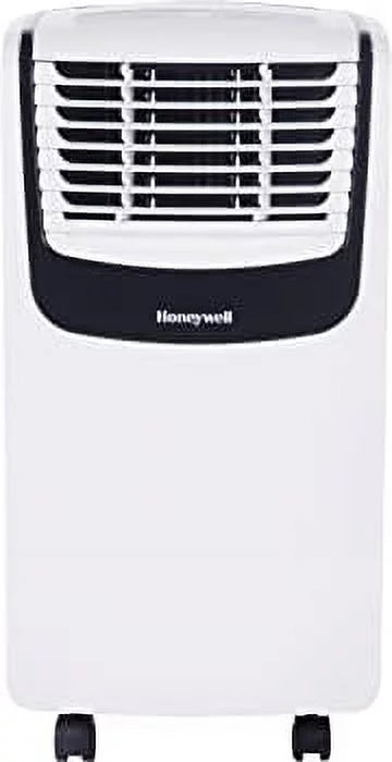 6,800 BTU 115-Volt Portable Air Conditioner with Remote, White/Black A647