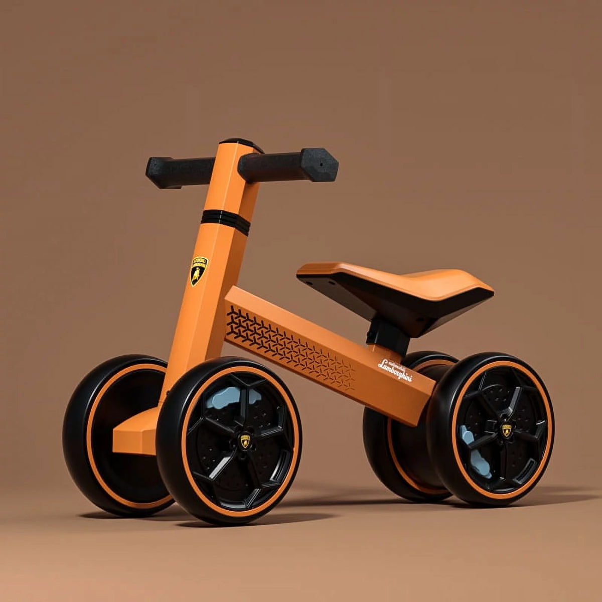 Yellow 4 Wheel Baby Balance Bike C835