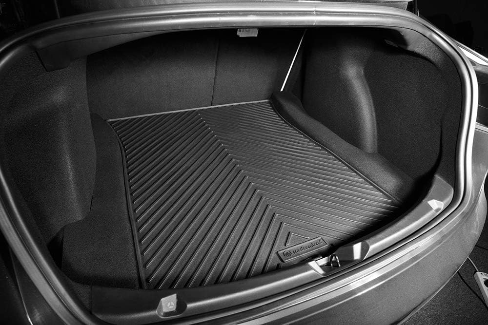 Cargo/Trunk Mat Black Heavy Duty Pack of 2 O925