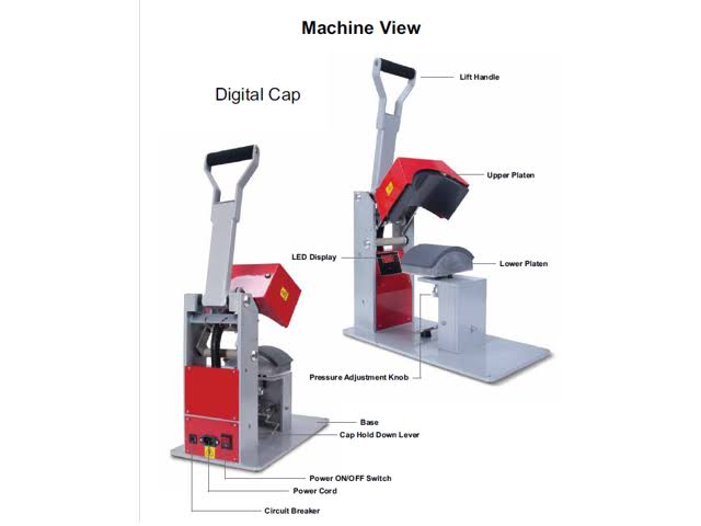 Digital Cap Press J527