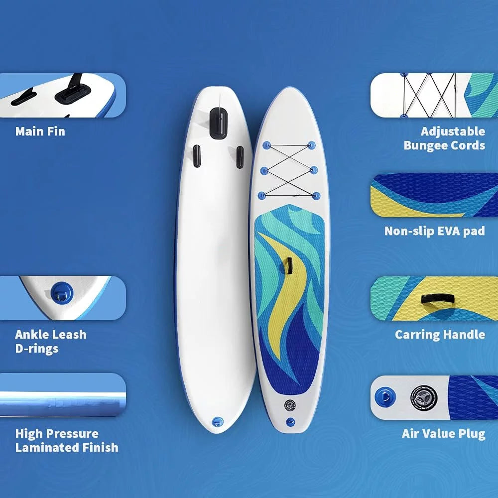 10.6FT Inflatable Stand Up Paddle Board Set N329